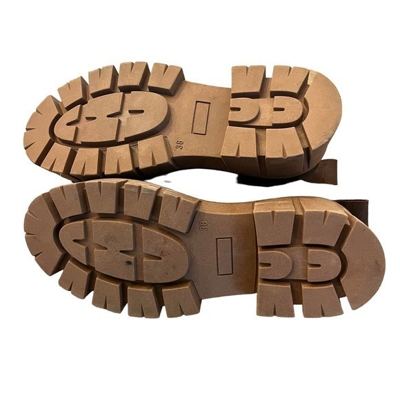 PAPUCEI Gemo Platform Chunky Heel‎ Shoe Street Wear Size 7.5 US  38 Euro NEW - Picture 6 of 12